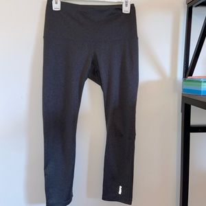 gray Reebok leggings